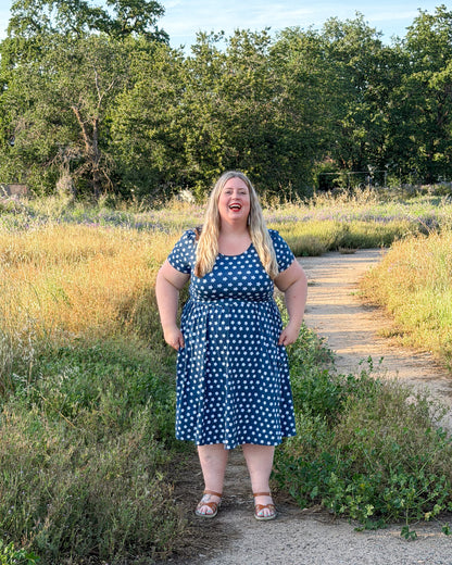 Haven Nursing Dress 250 laughing